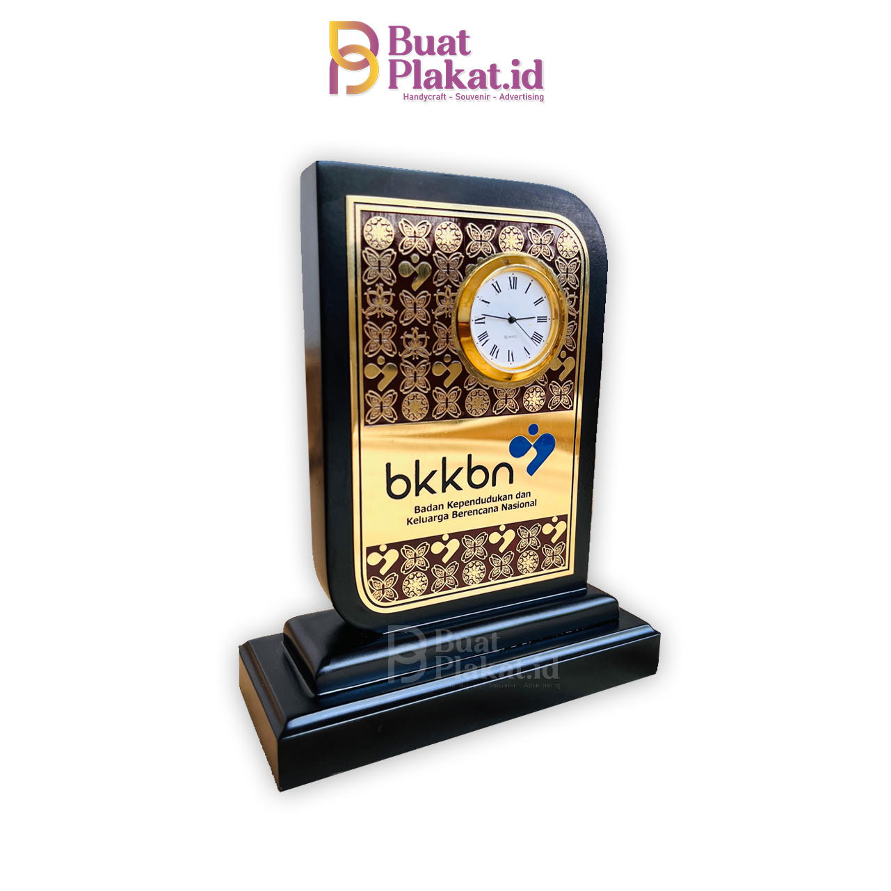 Plakat Kayu Badan Kependudukan Dan Keluarga Berencana Nasional