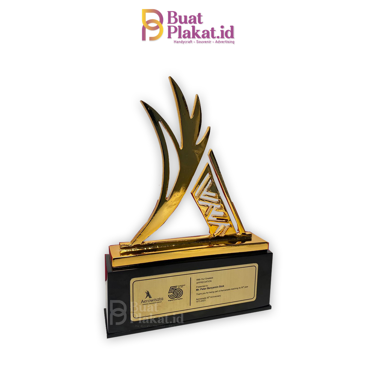 Trophy Timah Aerowisata 50 Tahun Anniversary